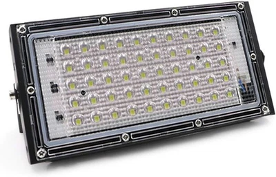 Faretto Led 50W Ultra Slim Rettangolare X Lavoro Uso Interno Esterno 6000K 220V