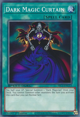Speed Duel: Streets of Battle City #SBC1-ENG13 Dark Magic Curtain