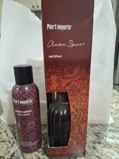 Pier 1 Imports Asian Spice Reed Diffuser & Room Spray, New. Rare.