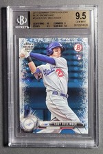 2017 Bowman Topps Holiday Cody Bellinger Blue SnowFlake /50 RC BGS 9.5