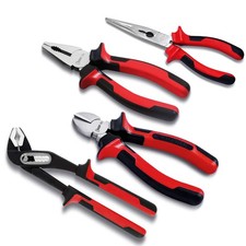 4Pcs Pliers Set 8 Wire Cutters 8 Water Pump Spanner 8 Long Nose and 8
