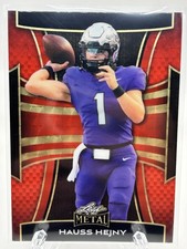 Marketplace image: 2025 Leaf Metal - Hauss Hejny /1 Red Flood Superfractor # 67