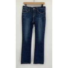Pilcro and the Letterpress Anthropologie Jeans Womens 29 Blue Bootcut Mid Rise