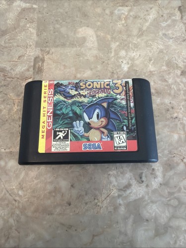Sonic the Hedgehog 3 Sega Genesis Cartridge Only tested working