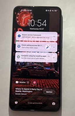 Xiaomi Mi 11 Lite 5G entsperrt 128GB schwarz ''guter Zustand''