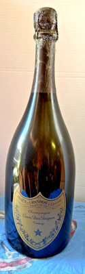 Dom Perignon Vintage Moet et Chandon a Epernay Large Empty Display Prop Bottle!
