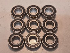 9 Quantity of Ball Bearings R12-RS  1-5/8" OD x 3/4" Bore x 7/16" Thick 9 Qty 