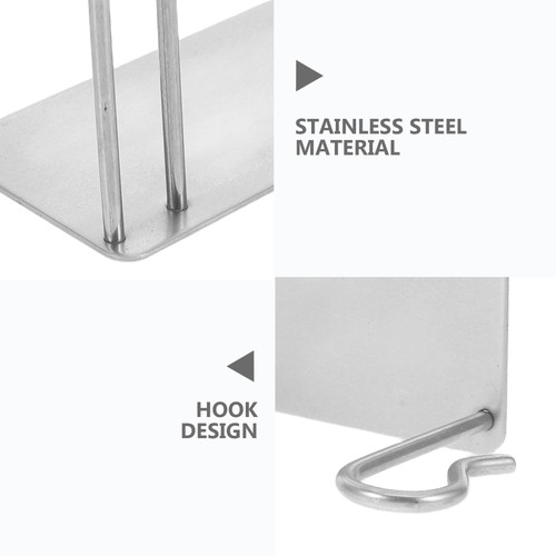  Soporte para colgador de vapor de ropa: soporte para vaporizador de ropa soporte para planchar de mano para - Imagen 6 de 12