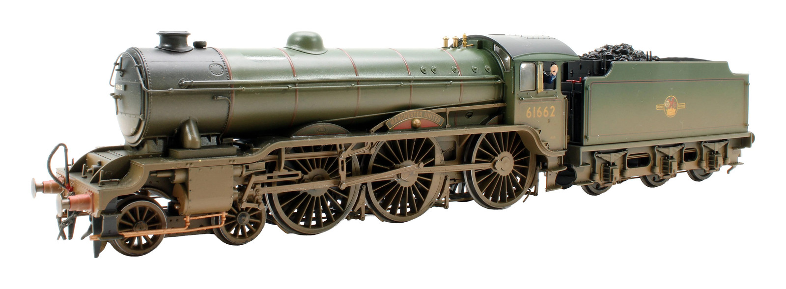 HORNBY OO R3163 BR CLASS B17/6 61662 'MANCHESTER UNITED' LOCO *DCC/WEATHERED*