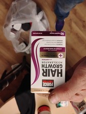 Force Factor Hair Growth Accelerator Dietary Supplement System 90 Capsules