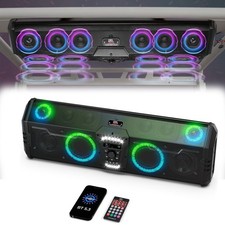 KEMIMOTO Midnight90 UTV Sound System Audio Roof For Can-Am Maverick Trail Sport