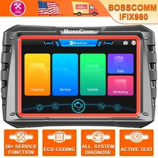 IFIX980 OBD Scanner Diagnostic Tool All System ECU Coding and Key Programming