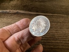 Moneta argento 1840 India una rupia | (6663)