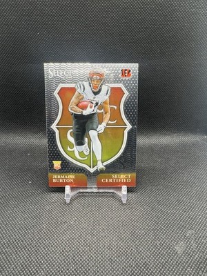 2024 Panini Select - Select Certified Rookies Jermaine Burton #19 (RC)