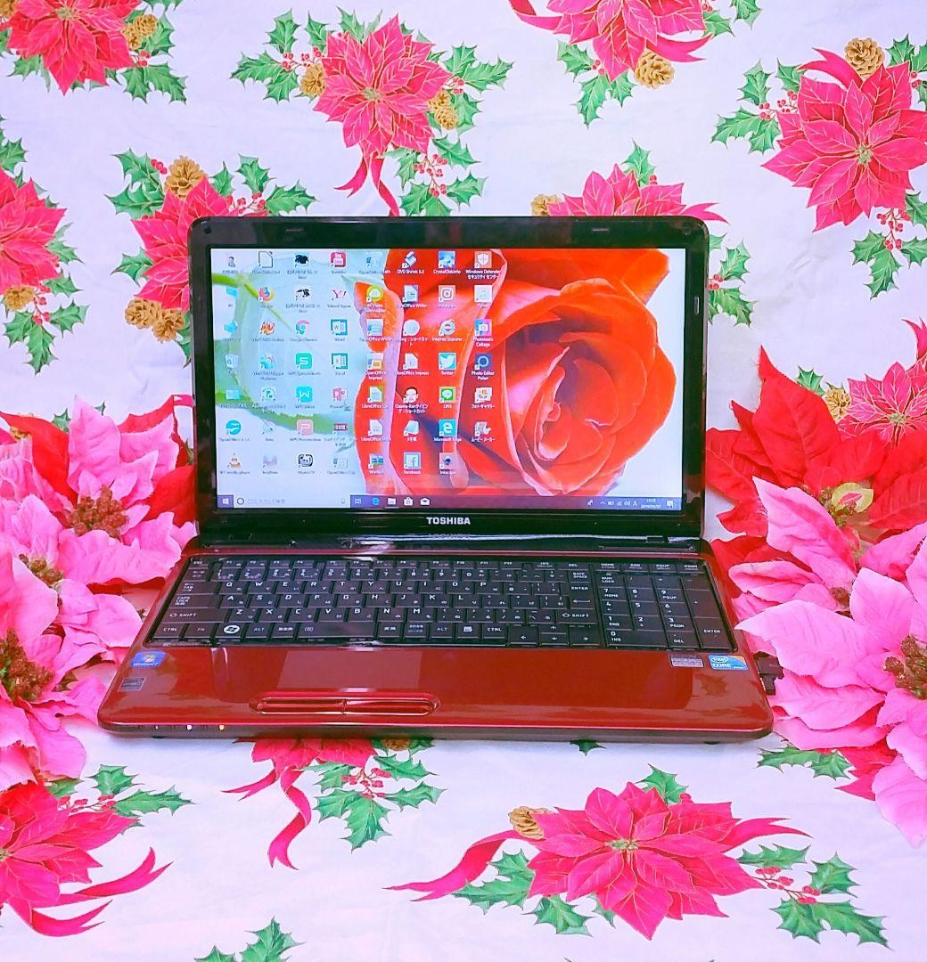 Toshiba Dynabook Laptop Intel Core i5 15 Inch Windows 11 Red