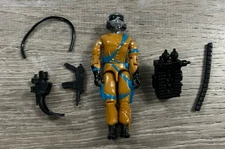 1989 GI JOE COBRA FRAG-VIPER GRENADE THROWER Near Complete Army Builder HASBRO
