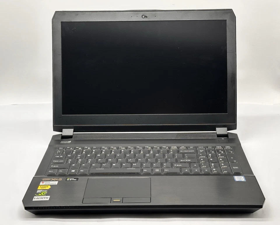 Sager P650RS игровой ноутбук i7-8700K, 48GB, без HDD/OS/зарядное устройство плохой экран - Изображение 3 из 4