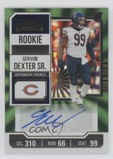 2023 Panini Contenders Rookie Opening Kickoff Ticket Gervon Dexter Sr Auto w1k