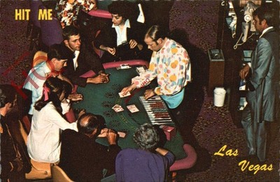 Picture Postcard: Las Vegas, Circus Circus, Blackjack 21