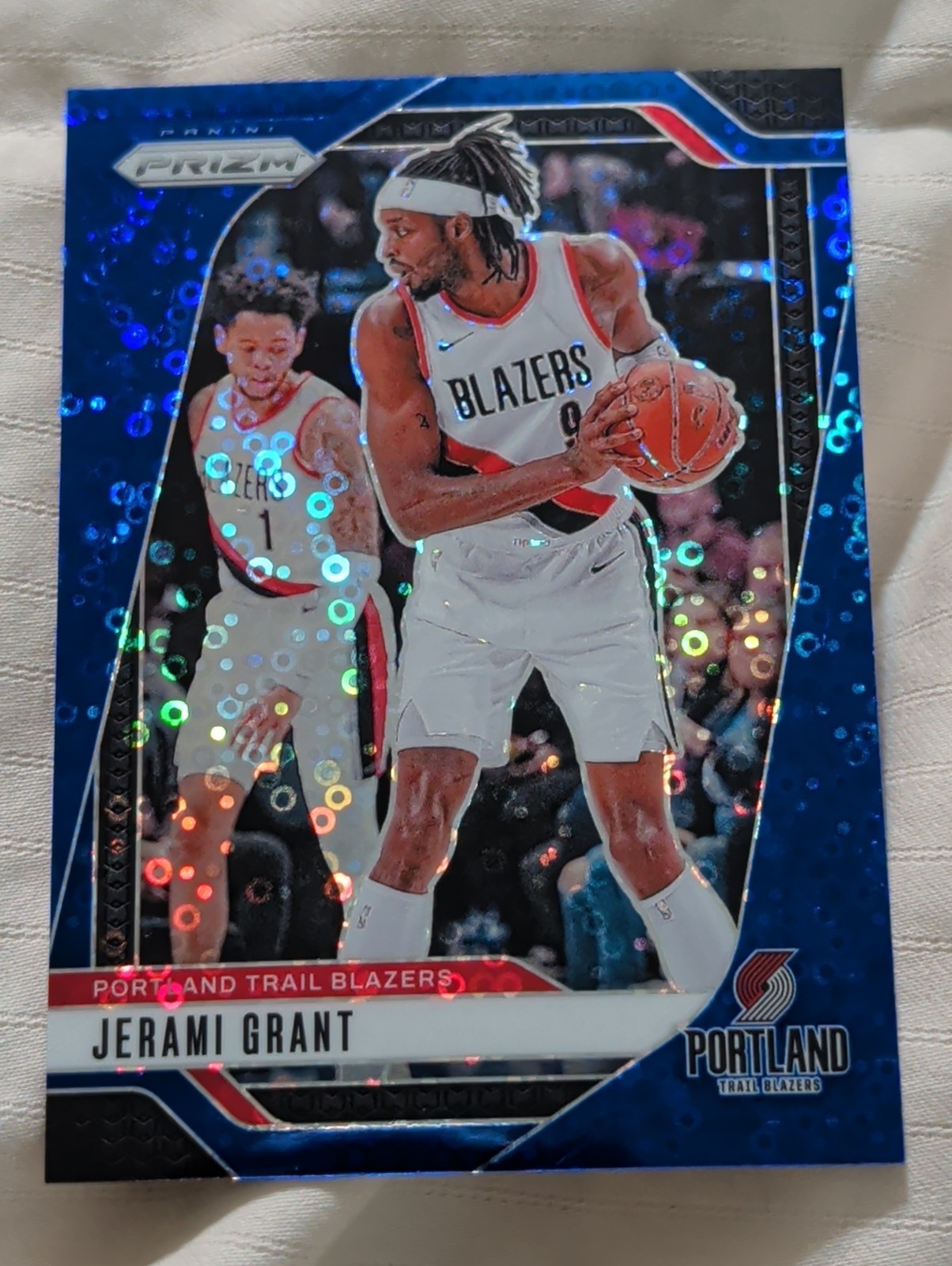 2024-25 Panini Prizm - Jerami Grant #204 Blue Fast Break Prizm /150 🔥🔥