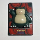 Vintage 2000s Pokémon Snorlax Power Card Collectible Burgerking Toy Nintendo