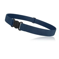 JASGOOD Women No Show Stretch Belt Flat Buckle Elastic Web Belt for Jeans Pan...