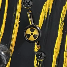 Kinnatone Fallout black  Strat Tele Schecter switch tip Knob Blade Style