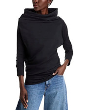 A. W.a. K.e. Mode Cutout Drop Shoulder Sweatshirt MSRP 290