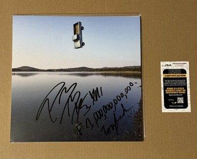Post Malone F-1 Trillion Longbed Vinyl  Tour Exclusive Signed Autographed JSA 