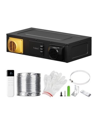 Fresh Air Whole House Ventilation System with Remote Control, Quiet Operation