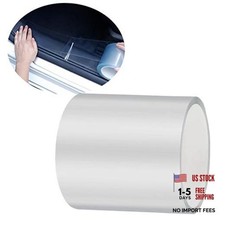 Car Door Edge Guard Invisible Automotive Door Sill 33Ft x 3.94&rdquo; Transparent