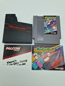 Crackout - Nintendo NES - PAL B Deutsch - OVP - Anleitung - NOE - Konami