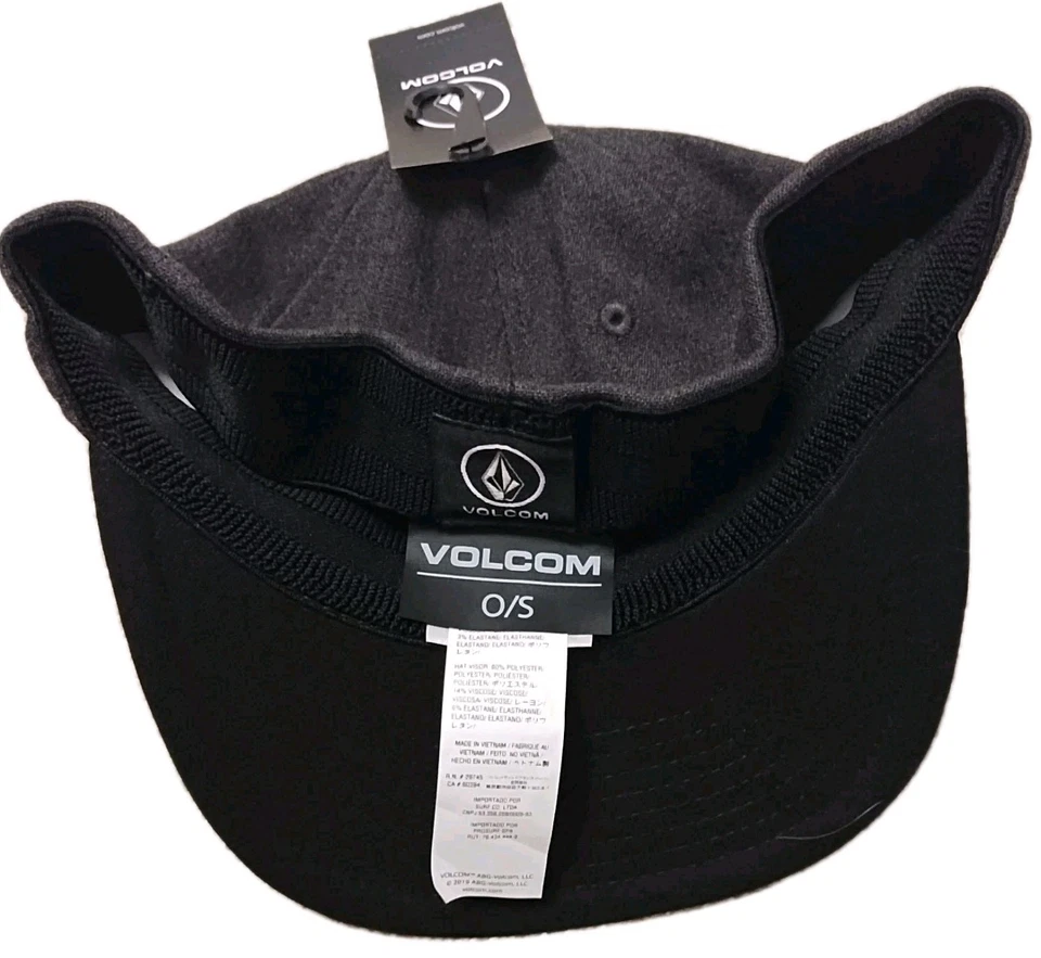 Volcom Boy's Cap Size Small DK Grey/Black New W/Tags - Image 3 of 3