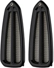 BILLET SPECIALTIES BLACK ANODIZED 68-69 CAMARO DOOR JAMB VENTS,JAM,PAIR