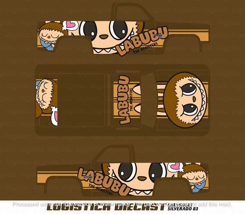 UNIVERSAL Water Slide Decals FOR HOT WHEELS '83 Chevy Silverado a1 - 第 1/4 張圖片