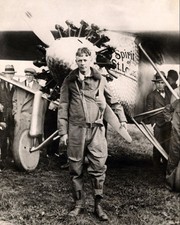 CHARLES LINDBERGH THE SPIRIT OF ST. LOUIS 1927 11x14 GLOSSY PHOTO PRINT