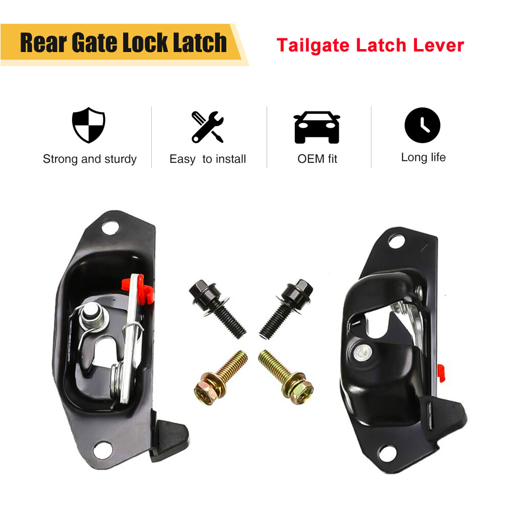 Tailgate Tail Gate Latch Striker Bolt Kit Set for Chevy GMC Silverado