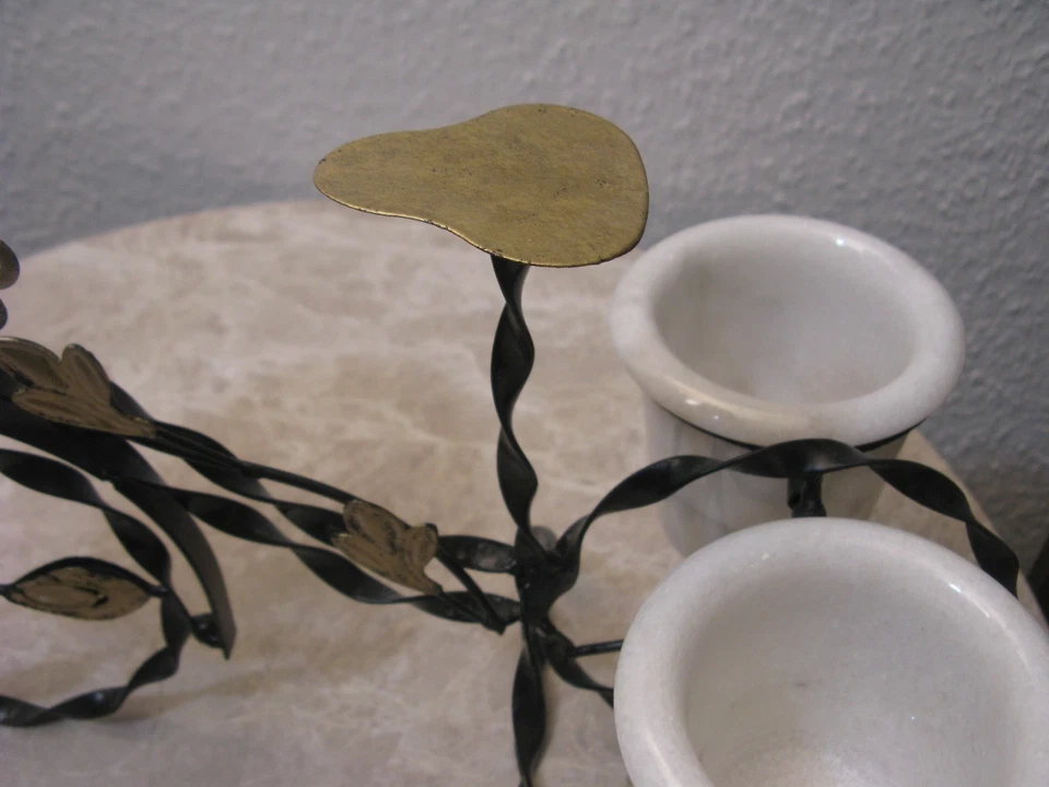 Blumenständer mit 3 Töpfen Fahrrad MANUFAKTURWARE neu - Bild 2 von 4