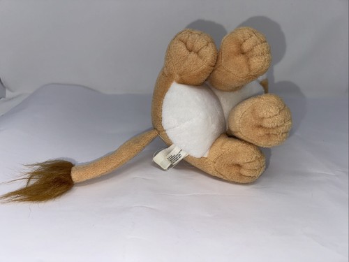VTG 1993 Original Disney Lion King Magnetic Kissing Simba & Nala Plush Toy - Picture 15 of 17