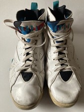 Jordan 7 Retro Orion 2011 - Size 11.5 Mens Used 304775-105 Blue White Red