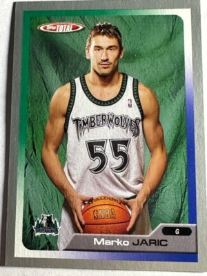 2005-06 Topps Total Silver NBA Basketball Timberwolves Marko Jaric