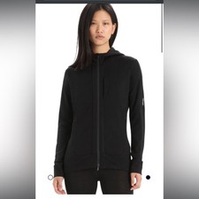 Icebreaker Quantum Iii Long Sleeve Zip Hoodie Size Xs New $245