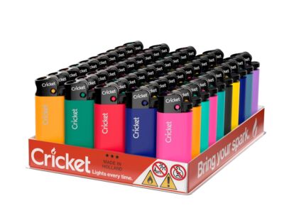 Cricket Einwegfeuerzeug Essential Mini Reibrad bunt sortiert