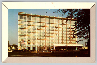 House Air Coe Street Luxurious Restauran 443 Main Eke Vintage Chrome Postcard