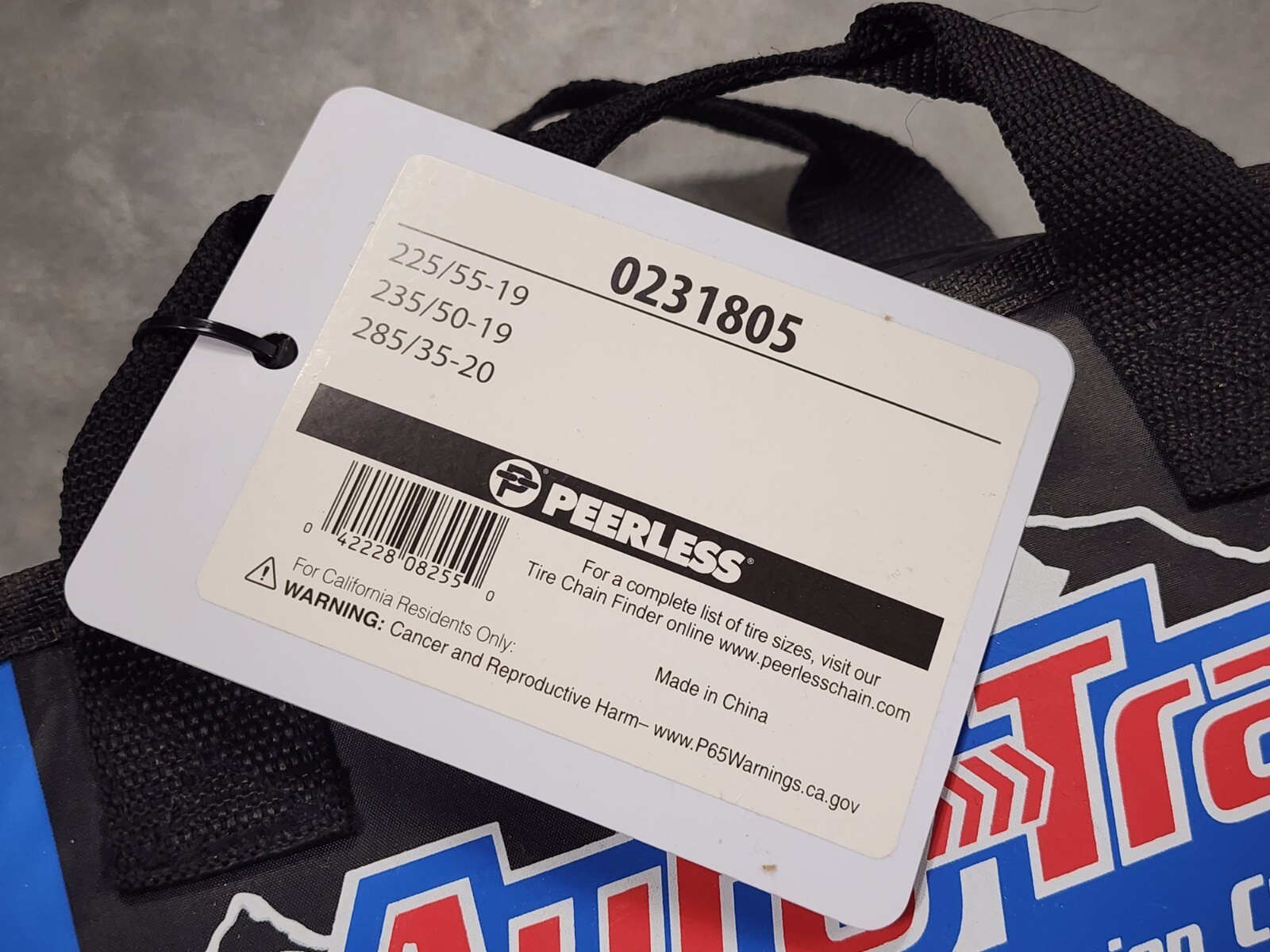 Peerless 0231805 AutoTrac Auto Tightening Light Truck/SUV/Car Snow