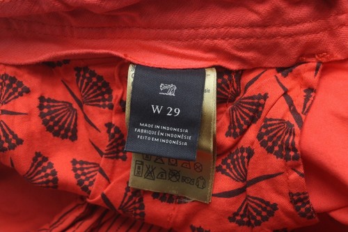SCOTCH & SODA Shorts Men's W29 Casual Red With Cargo Pockets - Picture 8 of 9