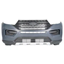 Front Bumper Cover Kit For 2020-2023 Ford Explorer Grille Assembly w/o Fog light