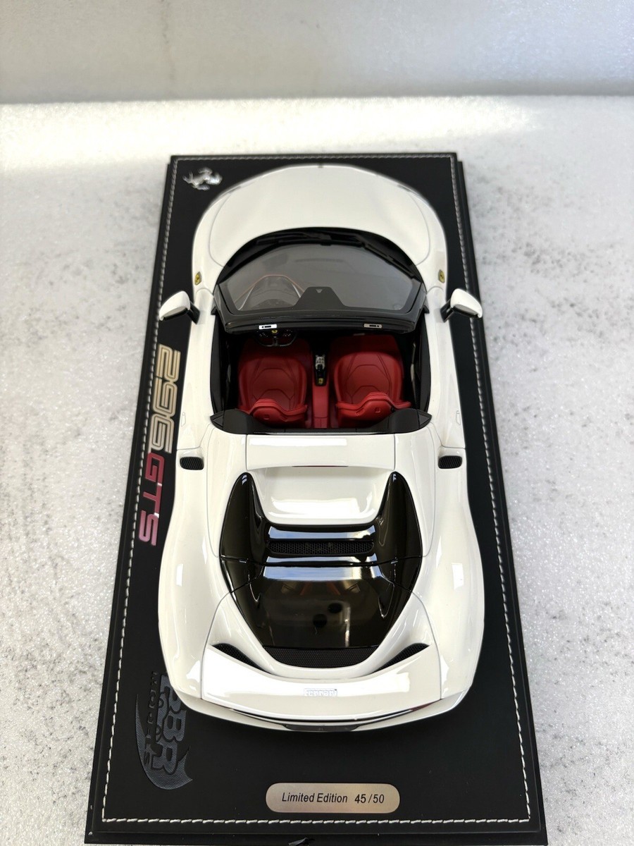 新品・未開封】Ferrari 296GTS模型ホワイト 保証シール付き 【公式通販】
