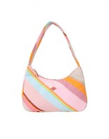 Oilily Summer Stripes Heaven Hobo Bag Misty Rose
