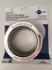 InSinkErator OEM Garbage Disposal Sink Flange Stainless Steel New/Open box